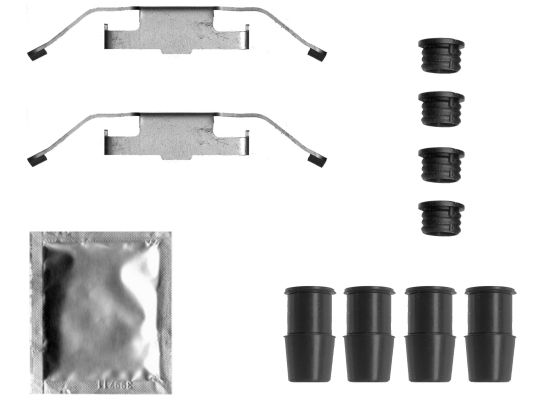 HELLA PAGID 8DZ 355 205-721 Accessory Kit, brake caliper