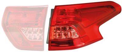 Tail Light Assembly HELLA 2SD 354 823-021