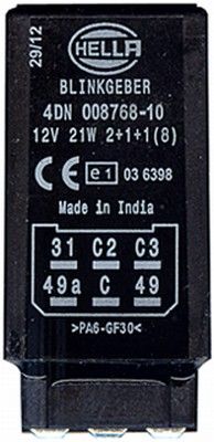 Flasher Unit HELLA 4DN 008 768-101