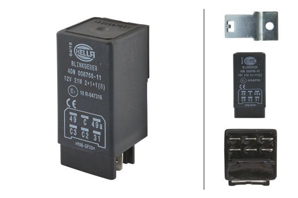 HELLA 4DN 008 768-117 Flasher Unit