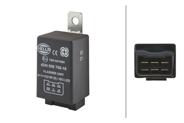 HELLA 4DN 008 768-167 Flasher Unit
