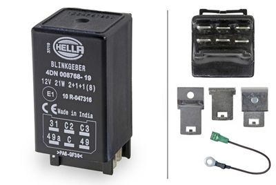 Flasher Unit HELLA 4DN 008 768-191