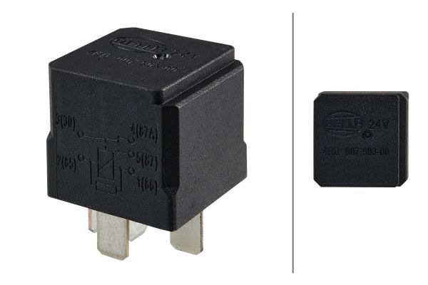 HELLA 4RD 007 903-001 Relay, main current