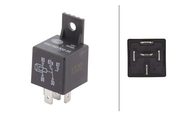 HELLA 4RD 933 332-551 Relay, main current