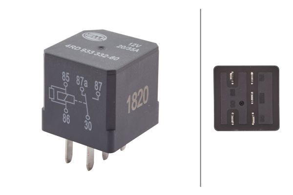 HELLA 4RD 933 332-601 Relay, main current