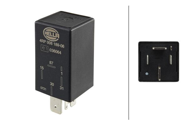 HELLA 4RP 008 189-061 Relay, fuel pump
