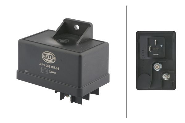 HELLA 4RV 008 188-081 Control Unit, glow time