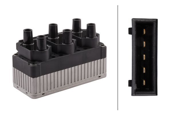 HELLA 5DA 358 057-091 Ignition Coil