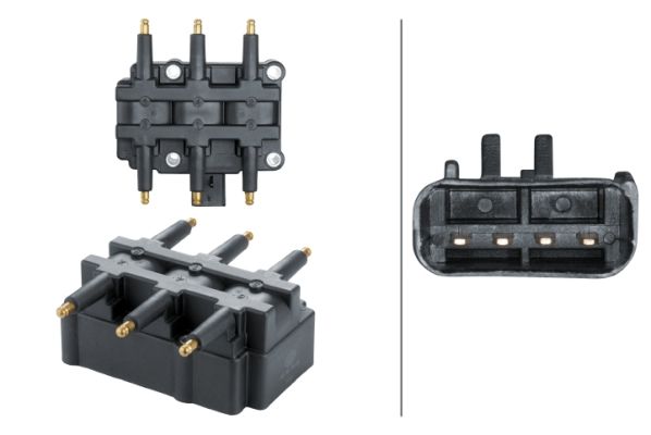 HELLA 5DA 358 168-241 Ignition Coil