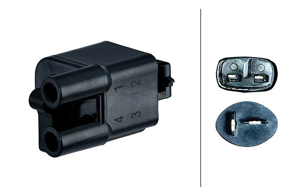 HELLA 5DA 358 168-811 Ignition Coil
