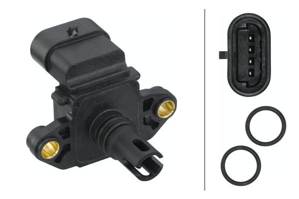 HELLA 6PP 009 400-581 Sensor, boost pressure