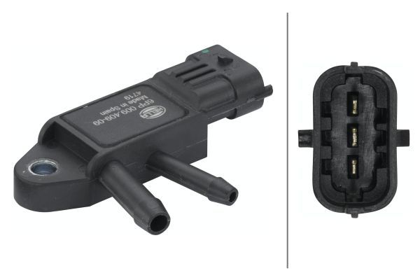 HELLA 6PP 009 409-091 Sensor, exhaust pressure