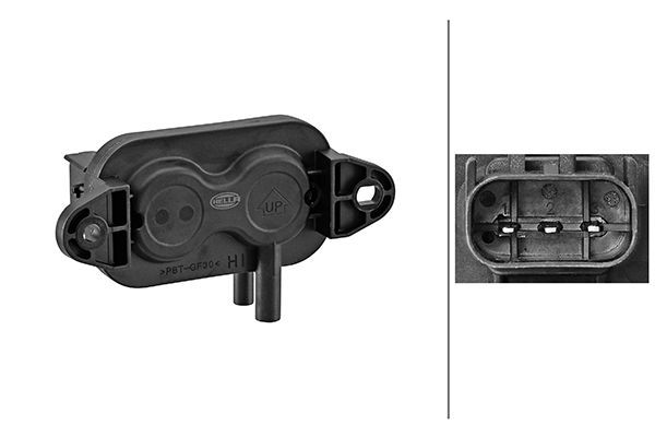 HELLA 6PP 009 409-691 Sensor, exhaust pressure