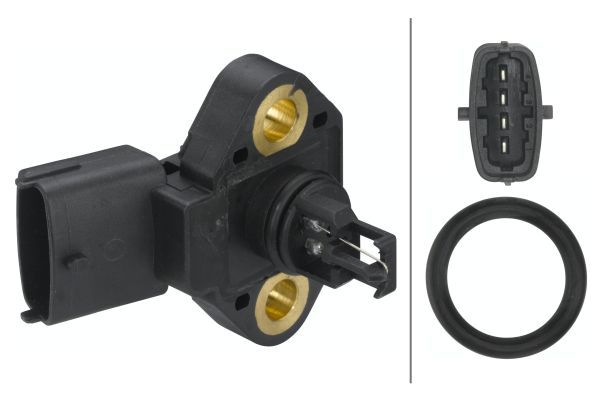 HELLA 6PP 013 400-031 Sensor, intake manifold pressure