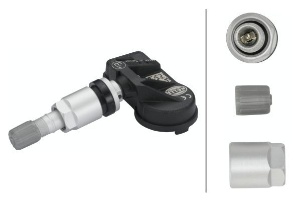 HELLA 6PP 358 139-391 Wheel Sensor, tyre-pressure monitoring system