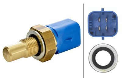 Sensor, coolant temperature HELLA 6PT 013 113-171