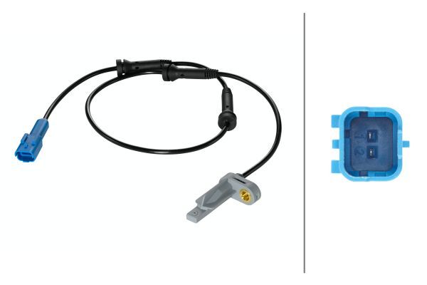 HELLA 6PU 009 106-891 Sensor, wheel speed
