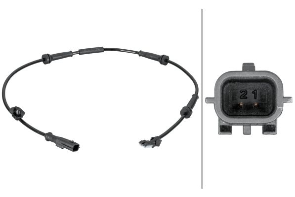 HELLA 6PU 012 806-681 Sensor, wheel speed