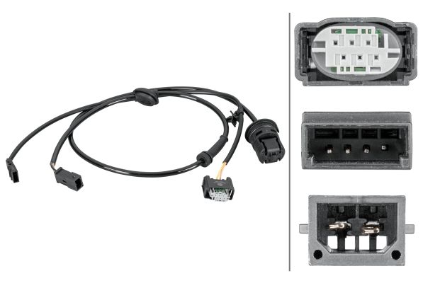 HELLA 6PU 012 806-801 Sensor, wheel speed