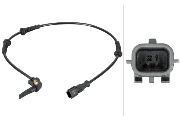 HELLA 6PU 012 806-941 Sensor, wheel speed