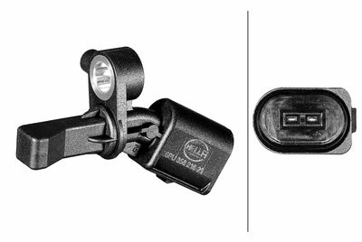 Sensor, wheel speed HELLA 6PU 358 216-291