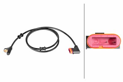 Sensor, wheel speed HELLA 6PU 358 216-641