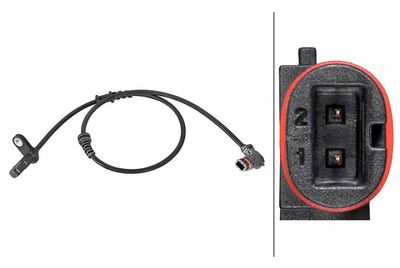 Sensor, wheel speed HELLA 6PU 358 216-751