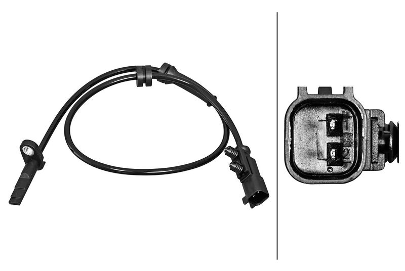 HELLA 6PU 358 217-181 Sensor, wheel speed