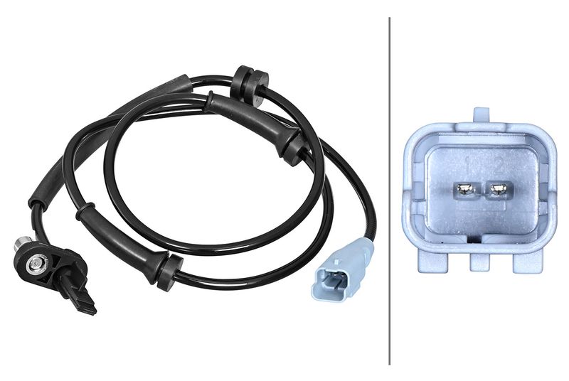 HELLA 6PU 358 217-231 Sensor, wheel speed