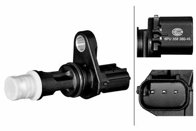 Sensor, crankshaft pulse HELLA 6PU 358 380-461