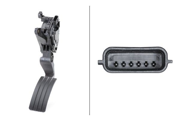 HELLA 6PV 009 978-771 Sensor, accelerator pedal position