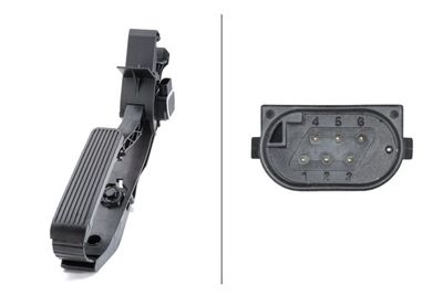 Sensor, accelerator pedal position HELLA 6PV 010 946-481