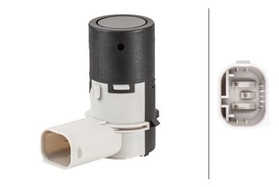 Sensor, park distance control HELLA 6PX 358 141-141