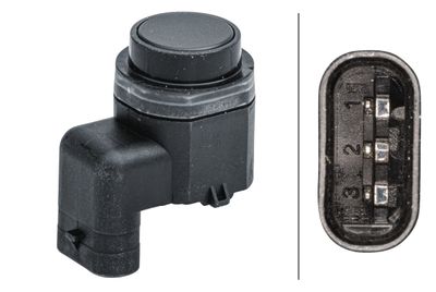 Sensor, park distance control HELLA 6PX 358 141-271
