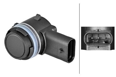 Sensor, park distance control HELLA 6PX 358 270-491