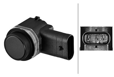 Sensor, park distance control HELLA 6PX 358 270-621