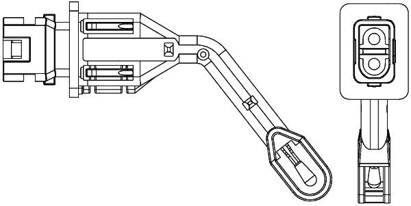 HELLA 6ZT 351 080-101 Sensor, interior temperature