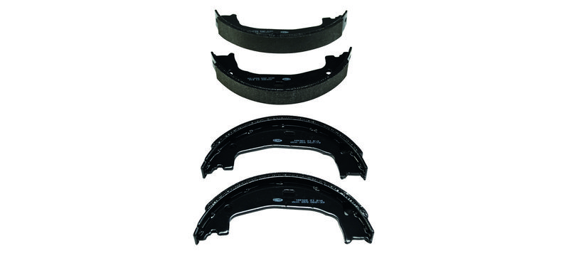 HELLA 8DA 355 050-391 Brake Shoe Set, parking brake