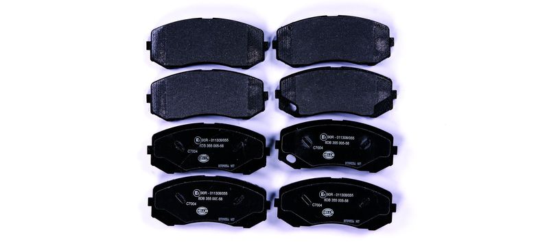 HELLA 8DB 355 005-581 Brake Pad Set, disc brake
