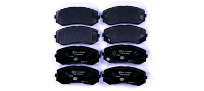 Brake Pad Set, disc brake HELLA 8DB 355 005-581