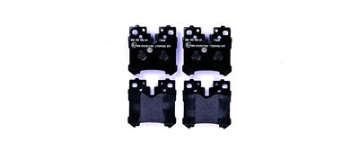 Brake Pad Set, disc brake HELLA 8DB 355 006-651