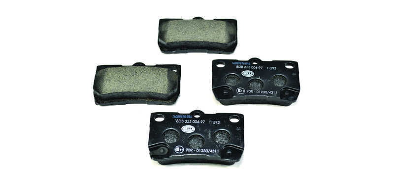 HELLA 8DB 355 006-971 Brake Pad Set, disc brake