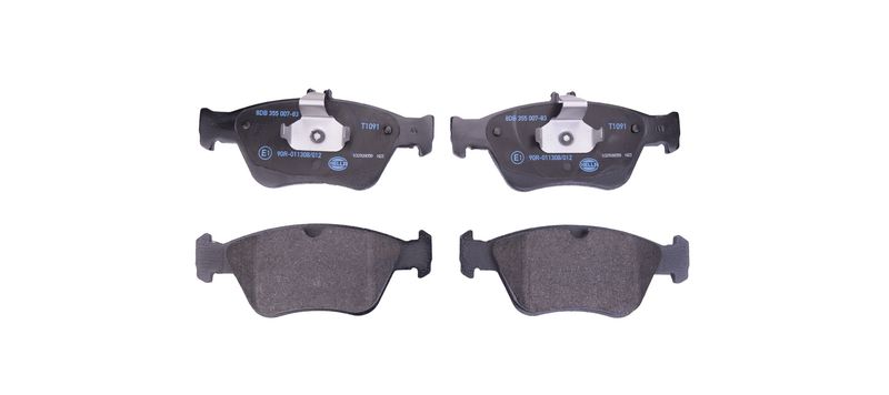 HELLA 8DB 355 007-831 Brake Pad Set, disc brake