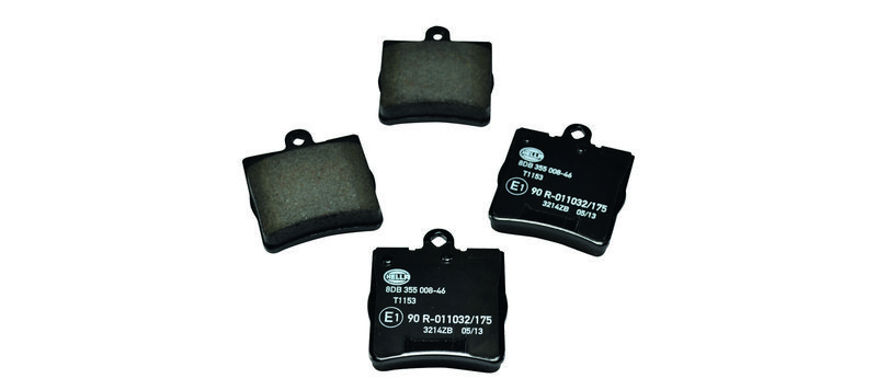 HELLA 8DB 355 008-461 Brake Pad Set, disc brake