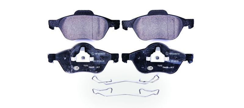 HELLA 8DB 355 009-091 Brake Pad Set, disc brake