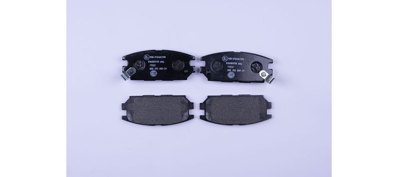 HELLA 8DB 355 009-291 Brake Pad Set, disc brake