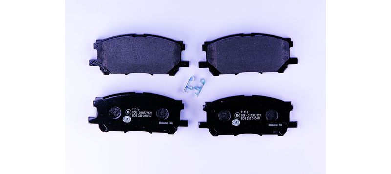 HELLA 8DB 355 010-071 Brake Pad Set, disc brake