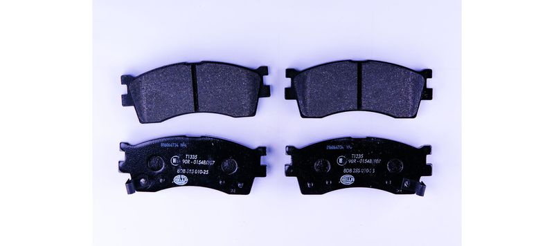HELLA 8DB 355 010-251 Brake Pad Set, disc brake