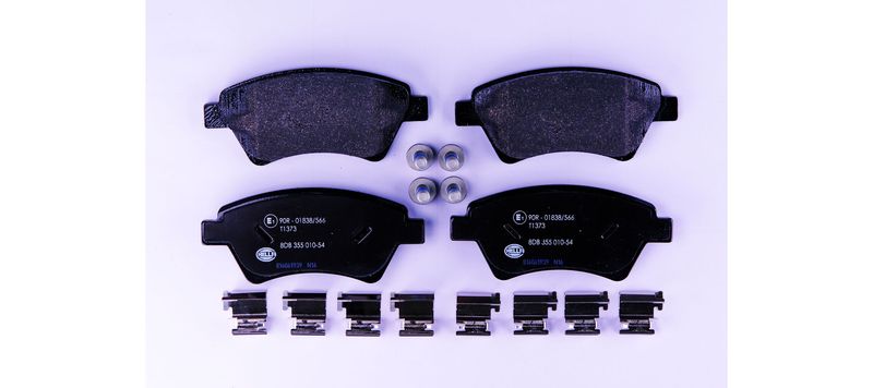 HELLA 8DB 355 010-541 Brake Pad Set, disc brake
