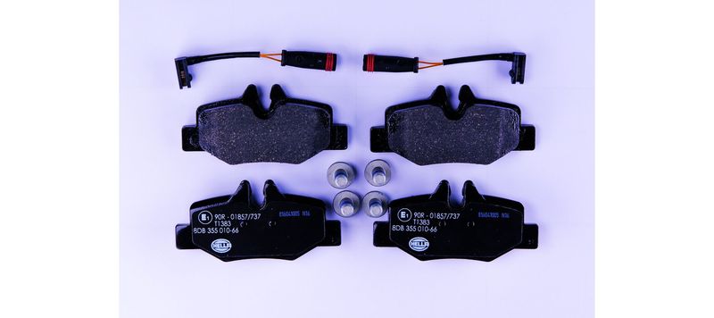 HELLA 8DB 355 010-661 Brake Pad Set, disc brake